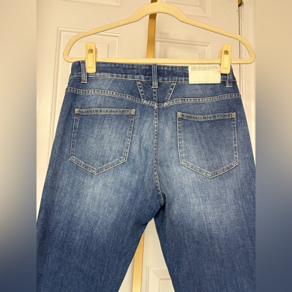 Closed Jeans Distressed Ankle Skinny High Rise Leg Pants size 29 Italian Denim - Picture 7 of 9